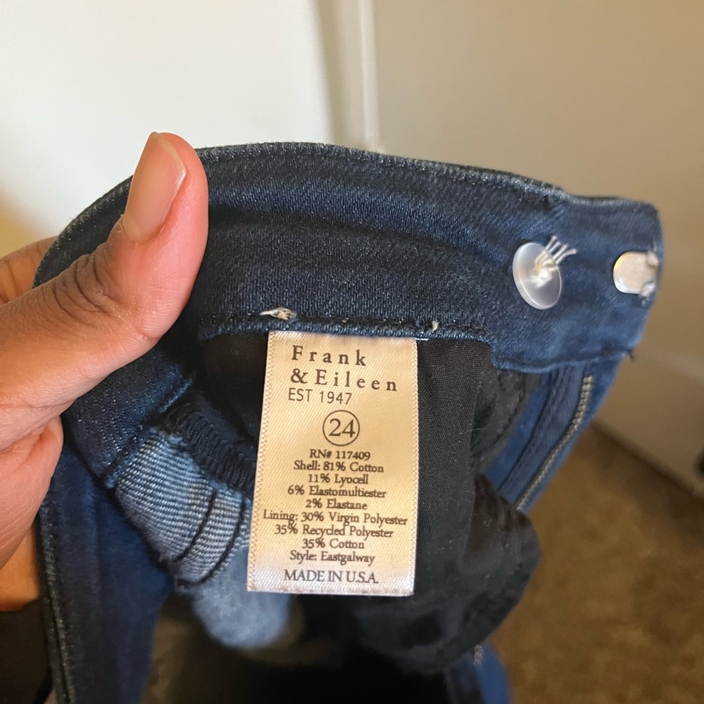 Frank & Eileen Dark Blue Jeans